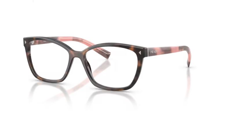 PRADA PR 15ZV 23A1O1 Mauve tortoise