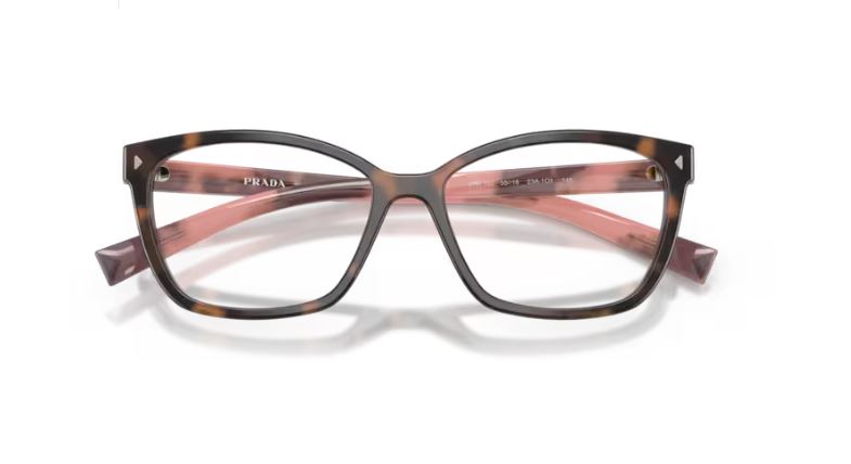 PRADA PR 15ZV 23A1O1 Mauve tortoise