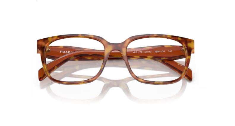 PRADA PR 17ZV 4BW1O1 Havana clear