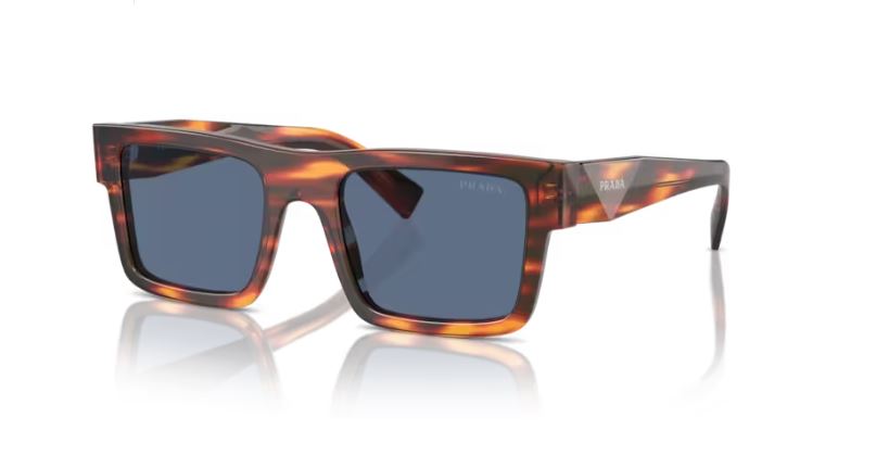 PRADA PR 19WS 17R06A - Striped radica