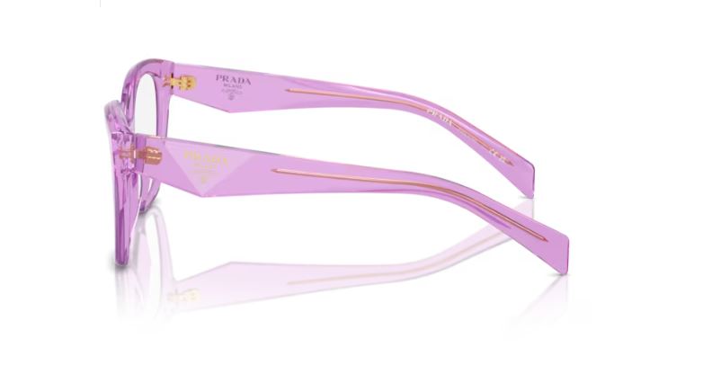 PRADA PR 20ZV 13R1O1 Transparent amethyst
