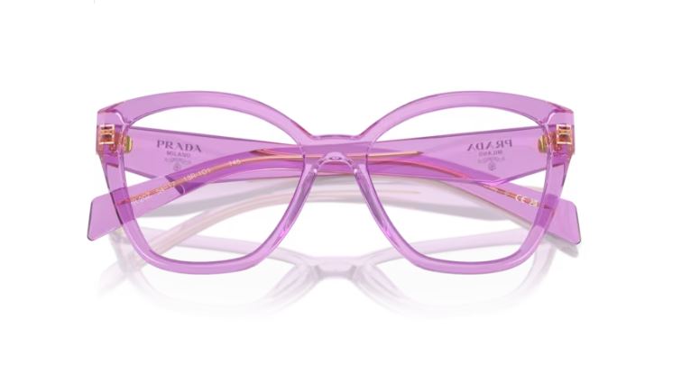 PRADA PR 20ZV 13R1O1 Transparent amethyst