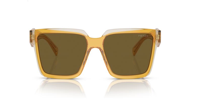 PRADA PR 24ZS 14I01T Ocher/crystal grey