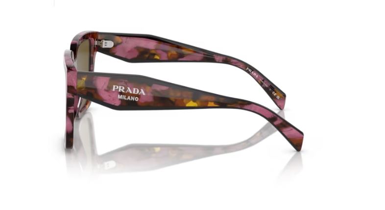 PRADA PR 24ZS 18N01T Tortoise cognac begonia