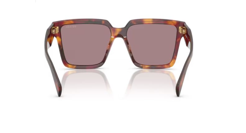 PRADA PR 24ZS 22A20I Poppy tortoise