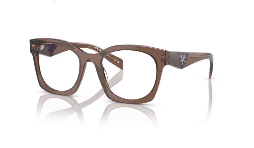 PRADA PR A05V 17N1O1 - Transparent brown