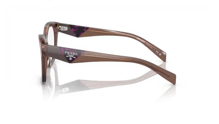 PRADA PR A05V 17N1O1 - Transparent brown