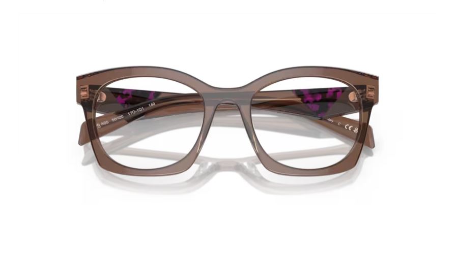 PRADA PR A05V 17N1O1 - Transparent brown