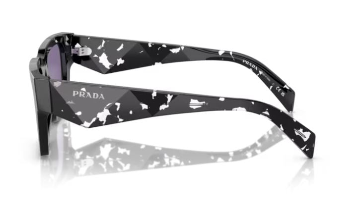PRADA PR A06S 15O50B - Tortoise black crystal