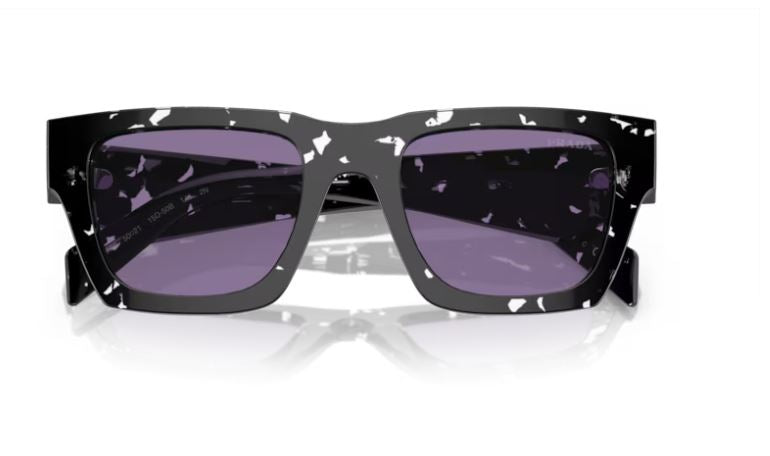 PRADA PR A06S 15O50B - Tortoise black crystal