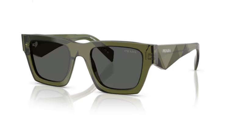 PRADA PR A06S 25A40L Transparent military