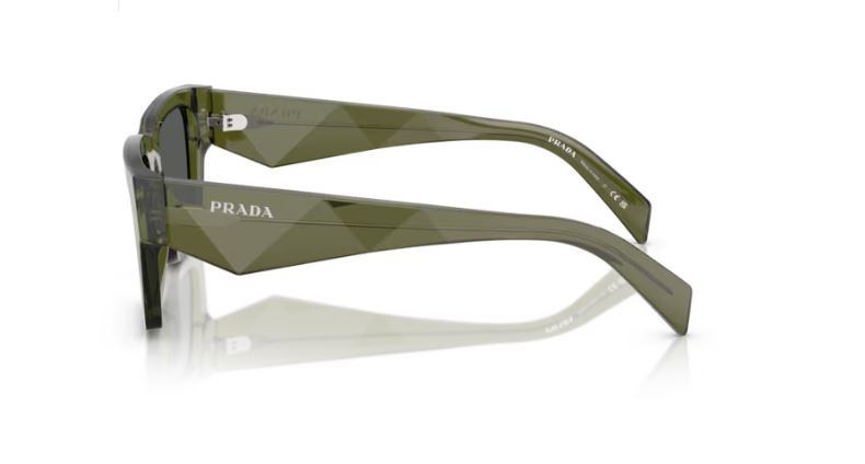 PRADA PR A06S 25A40L Transparent military