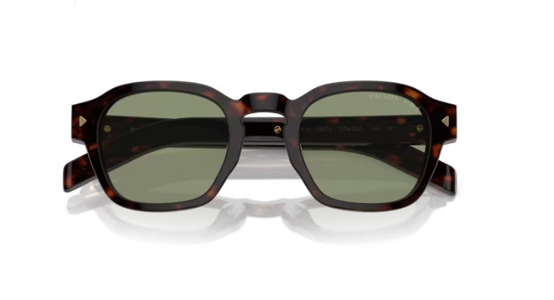 PRADA PR A16S 17N20G Radica tortoise