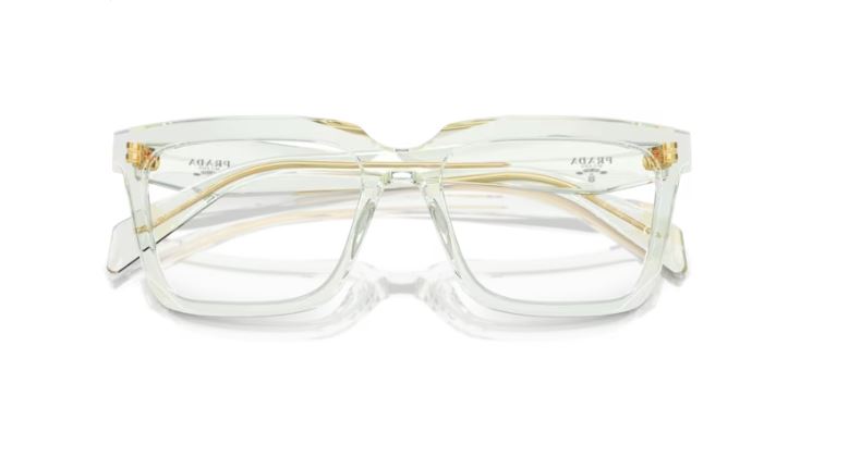 PRADA PR A19V 14R1O1 Transparent mint