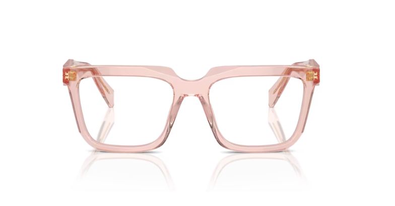 PRADA PR A19V 19Q1O1 Transparent peach