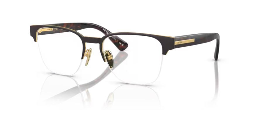 PRADA PR A52V 01U1O1 - Matte brown