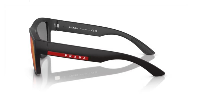 PRADA LINEA ROSSA PS 01ZS DG008F Black rubber