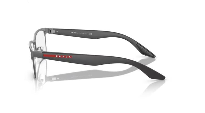 PRADA PS 51PV 06P1O1 Grey rubber