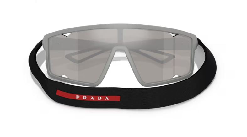 PRADA LINEA ROSSA PS A03S 13Z05A Matt iron grey
