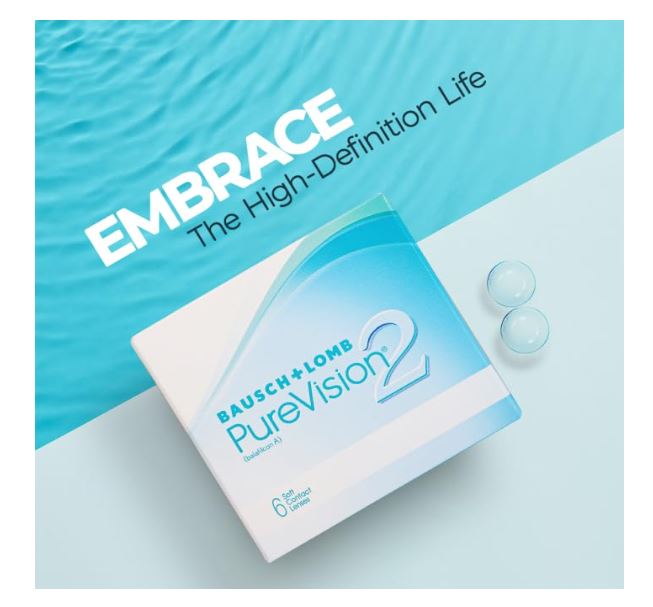 Bausch & Lomb Purevision2 Contact Lens 6