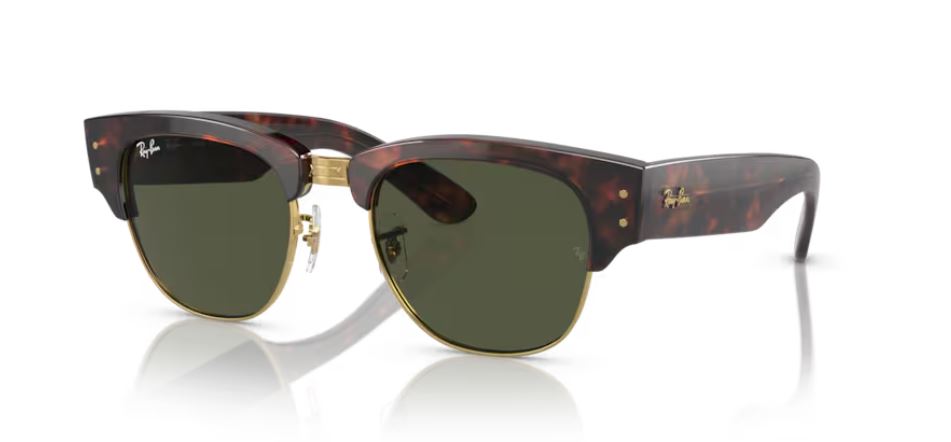 RAY-BAN RB0316S 990/31 - Tortoise on gold-Mega clubmaster
