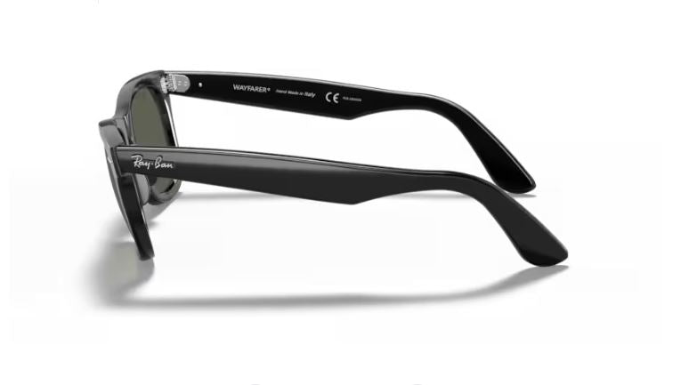 RAY-BAN RB2140F 901-58 Black Wayfarer