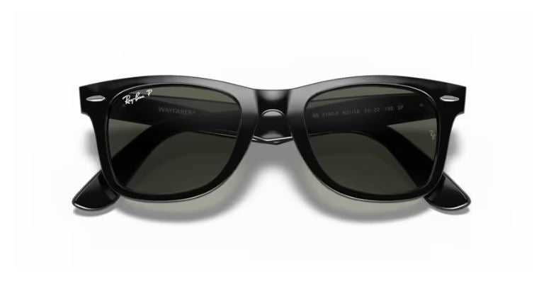RAY-BAN RB2140F 901-58 Black Wayfarer