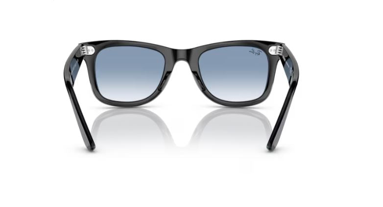 RAY-BAN RB2140F 9013F Black Wayfarer