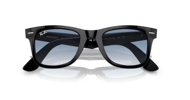 RAY-BAN RB2140F 9013F Black Wayfarer