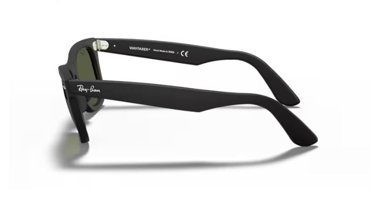 RAY-BAN RB2140F 901S Black Wayfarer