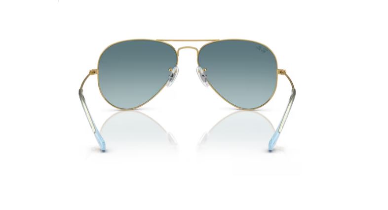 RAY-BAN RB3025 0013M Gold Aviator large metal