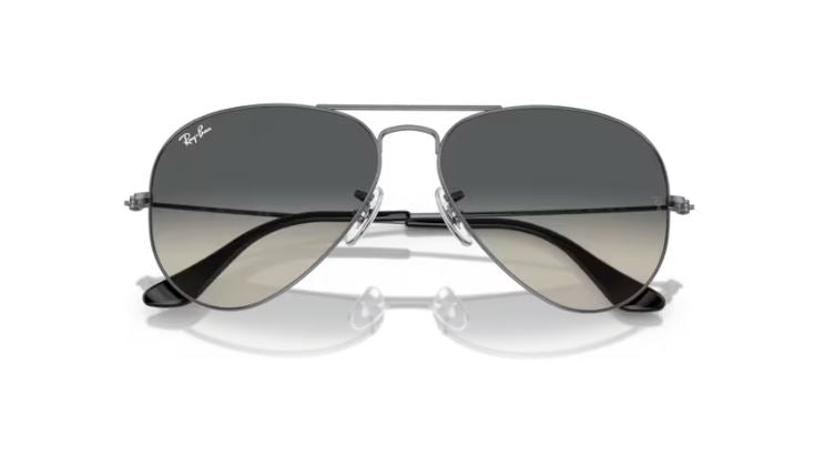 RAY-BAN RB3025 004/71 Gunmetal Aviator large metal