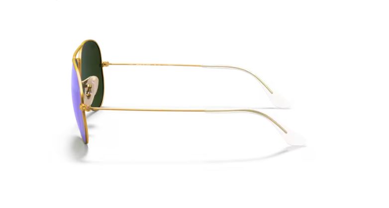 RAY-BAN RB3025 112-4L Gold Aviator large metal