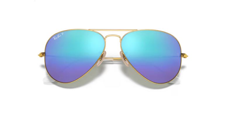 RAY-BAN RB3025 112-4L Gold Aviator large metal