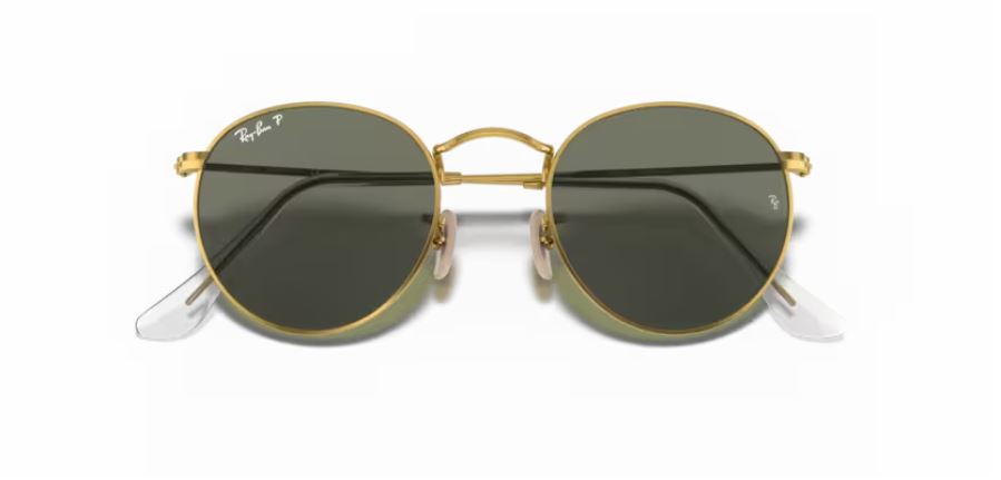 RAY-BAN RB3447 001-58 - Round metal