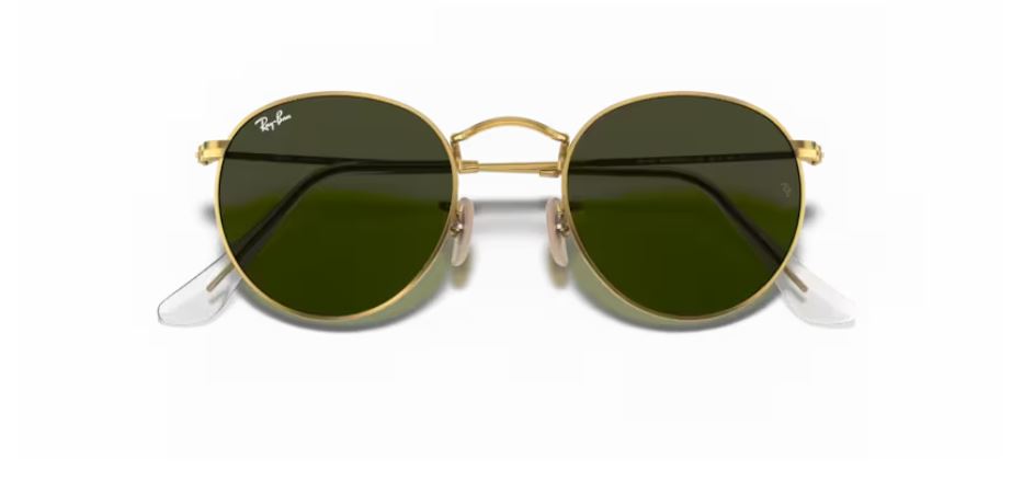 RAY-BAN RB3447 001 - Round metal