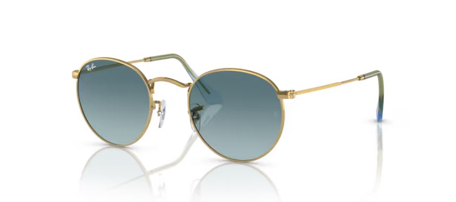 RAY-BAN RB3447 0013M - Round metal