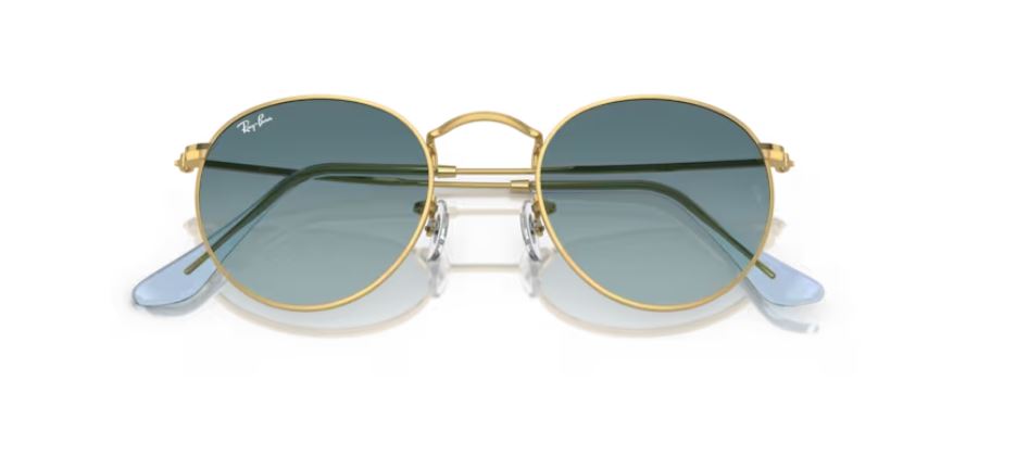RAY-BAN RB3447 0013M - Round metal