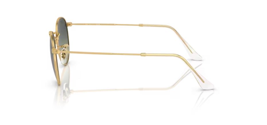 RAY-BAN RB3447 001BH - Round metal