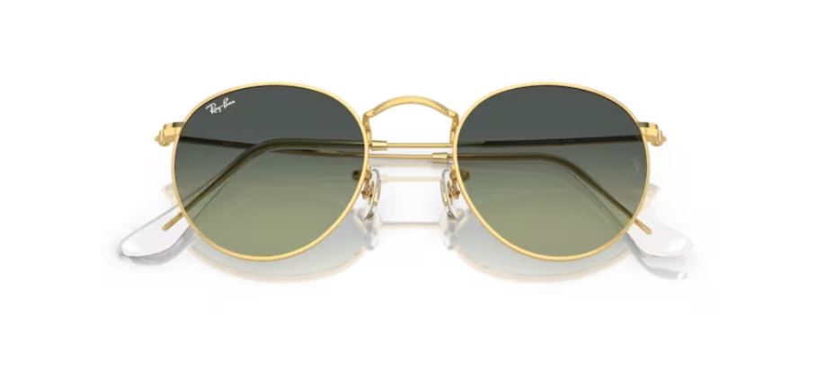 RAY-BAN RB3447 001BH - Round metal