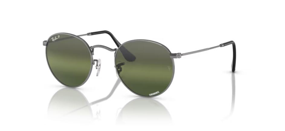RAY-BAN RB3447 004G4 - Round metal