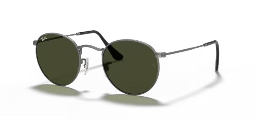 RAY-BAN RB3447 029 - Round metal