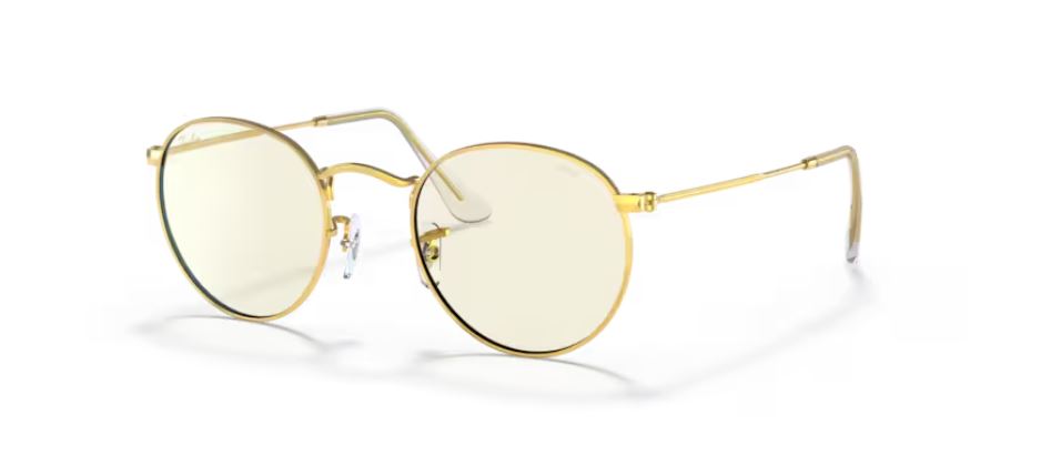 RAY-BAN RB3447 9196BL - Round metal