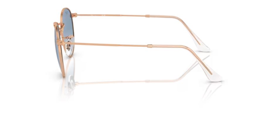 RAY-BAN RB3447 92023F - Round metal