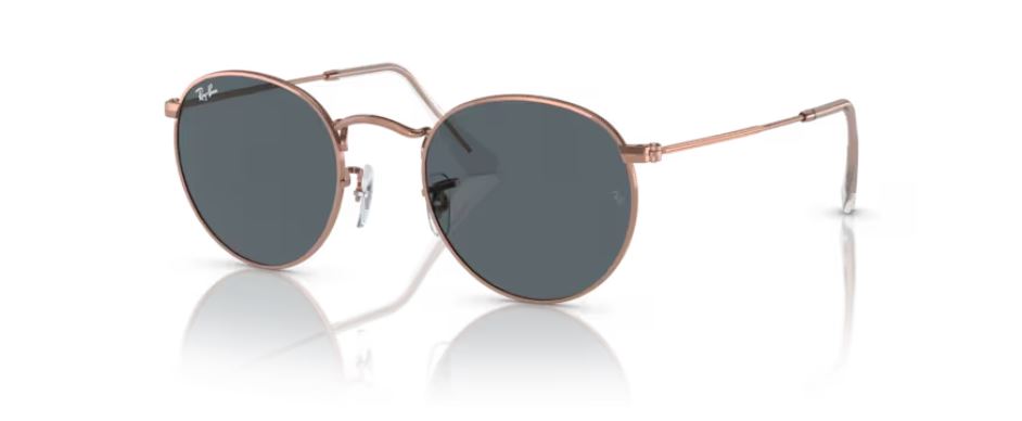 RAY-BAN RB3447 9202R5- Round metal