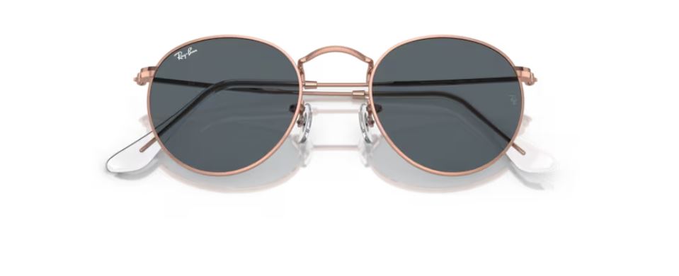 RAY-BAN RB3447 9202R5- Round metal