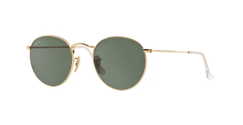 RAY-BAN RB3447I 001 - Round metal