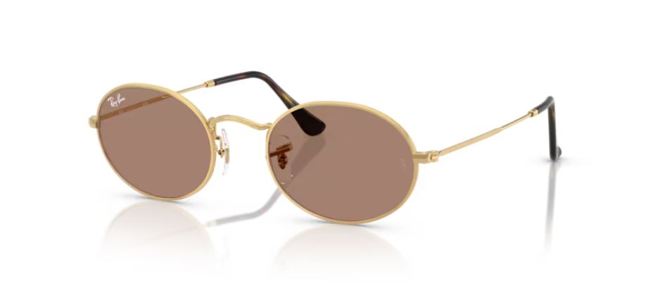 RAY-BAN RB3547 0011A - Arista gold- Oval