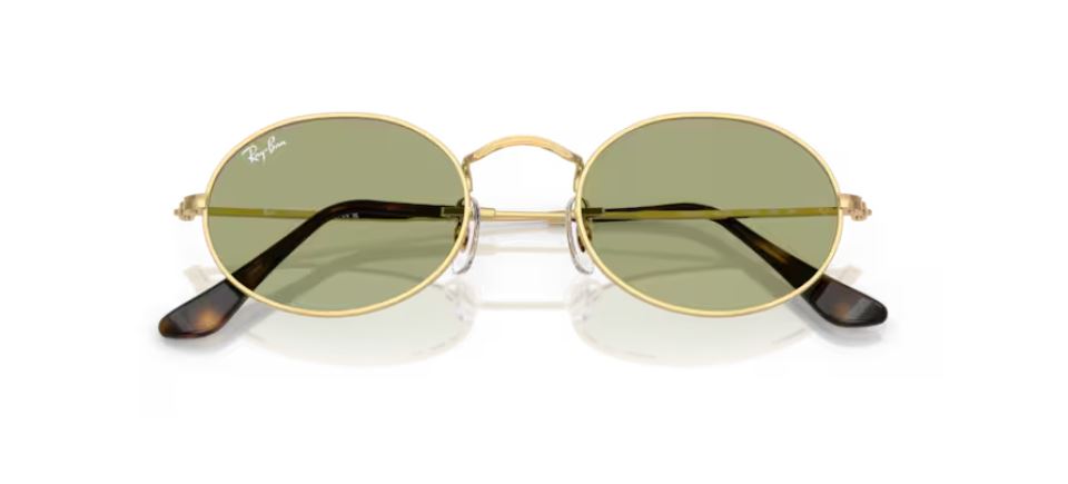 RAY-BAN RB3547 0014E - Arista gold- Oval