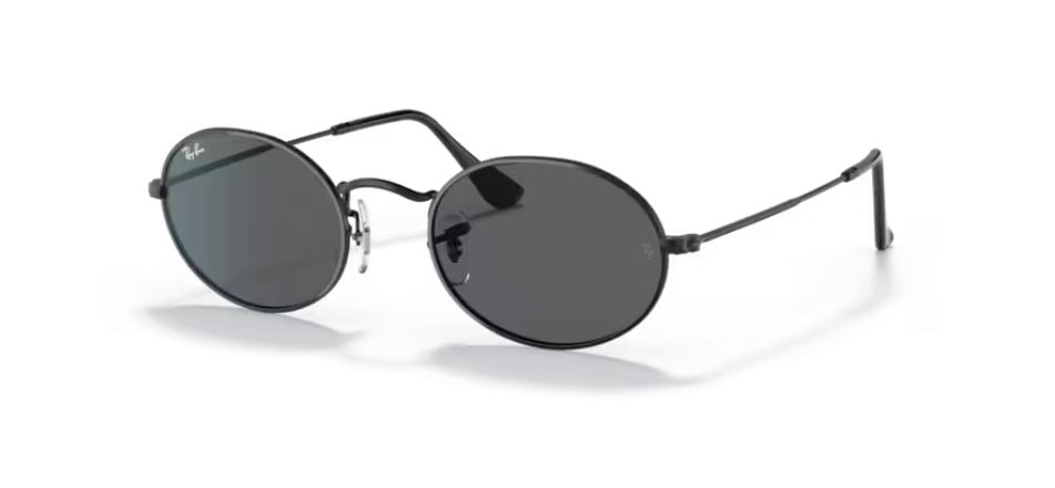 RAY-BAN RB3547 002-B1 - Black- Oval